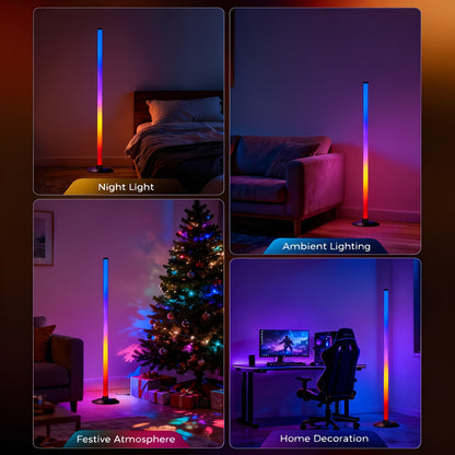 RGB LED nurgapõrandalamp